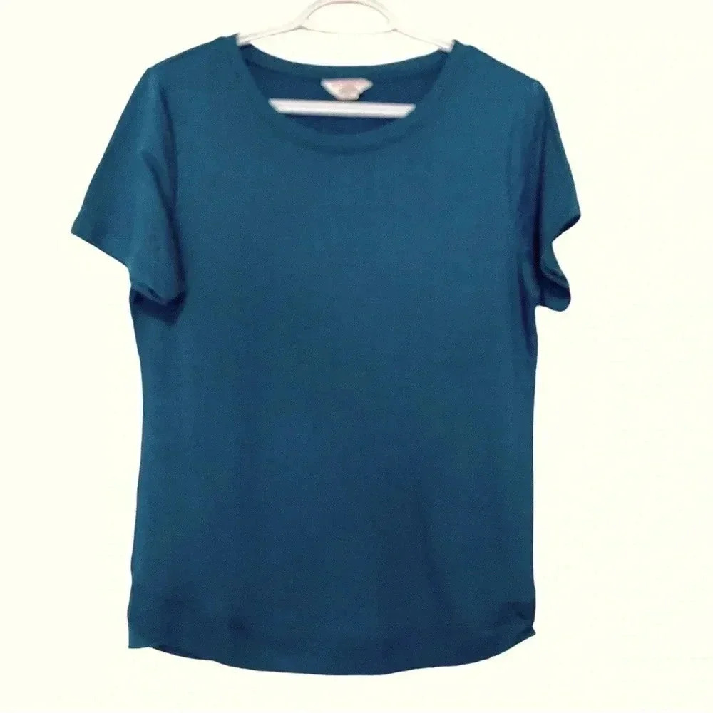 Danskin Short Sleeve Performance Tshirt Green
